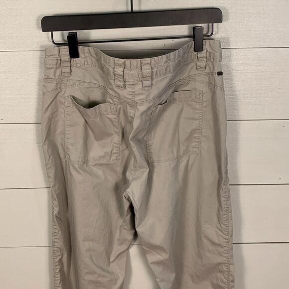 Horny Toad grey athletic chino style pants woman’s size 8 - Picture 7 of 11